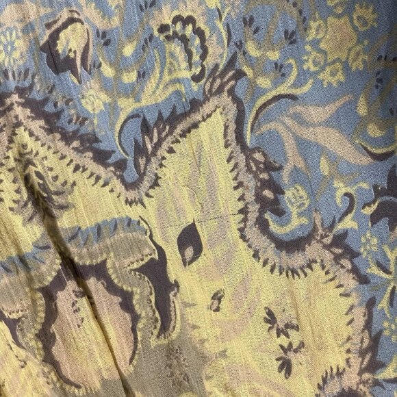 FREE PEOPLE Farrah Maxi Skirt Floral Boho Drop Waist Partially Lined - Picture 6 of 10